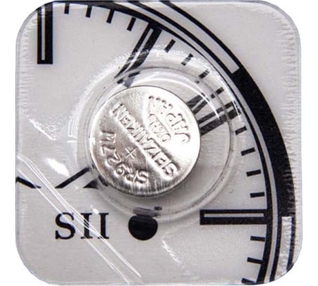 Батарейка SEIZAIKEN 399 (SR927W) Silver Oxide 1.55V 27400399