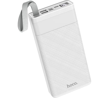 Портативный аккумулятор Hoco J73, 30000mAh, 2A, белый, 6931474739421