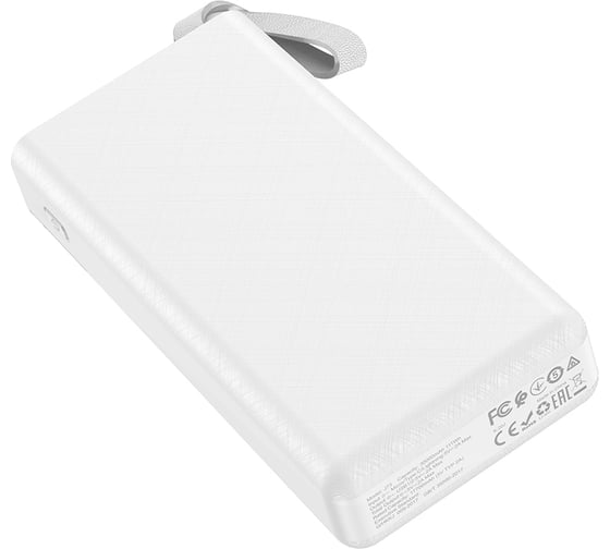 Портативный аккумулятор Hoco J73, 30000mAh, 2A, белый, 6931474739421