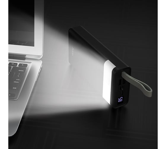 Портативный аккумулятор Hoco J73, 30000mAh, 2A, черный, 6931474739414