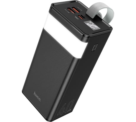 Портативный аккумулятор Hoco J86, 40000mAh, 3A, черный, 6931474759214