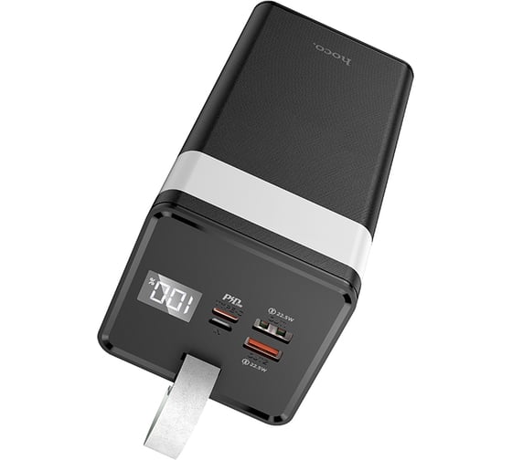 Портативный аккумулятор Hoco J86A, 50000mAh, 3A, черный, 6931474759238