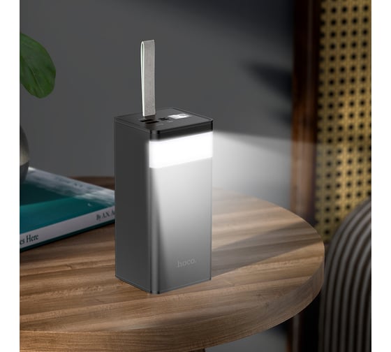 Портативный аккумулятор Hoco J86A, 50000mAh, 3A, черный, 6931474759238