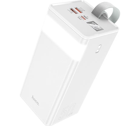 Портативный аккумулятор Hoco J86A, 50000mAh, 3A, белый, 6931474759245