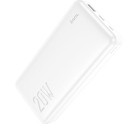 Портативный аккумулятор Hoco J87A, 20000mAh, 3A, белый, 6931474761040