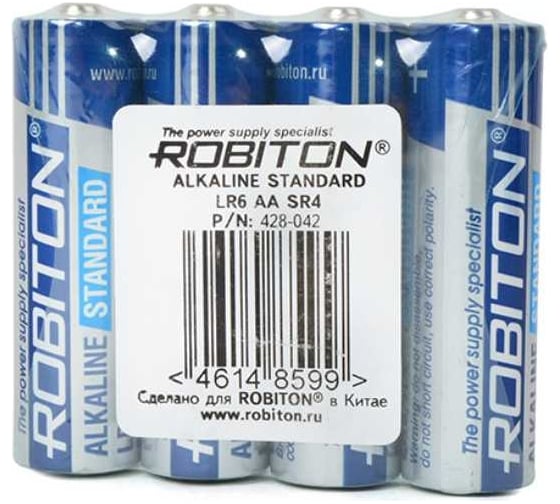 Элемент питания Robiton STANDARD LR6 SR4 12295