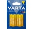 Батарейка Varta LONGLIFE LR6 AA BL6 Alkaline 1.5V (4106) 04106101436 1