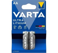 Батарейка Varta ULTRA FR6 AA BL2 Lithium 1.5V (6106) 06106301402