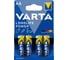 Батарейка Varta LONGLIFE POWER (HIGH ENERGY) LR6 AA BL4 Alkaline 1.5V (4906) 4906121414 RPL00182 1