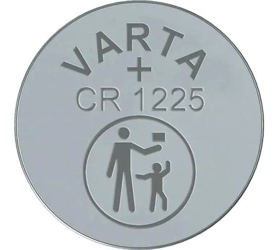Батарейка Varta ELECTRONICS CR1225 BL1 Lithium 3V (6225) 06225101401