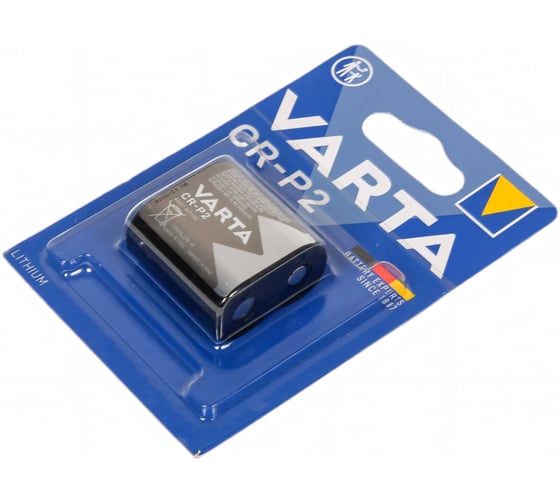 Батарейка Varta CR-P2 BL1 Lithium 6V (6204) 06204301401
