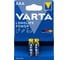 Батарейка Varta LONGLIFE POWER (HIGH ENERGY) LR03 AAA BL2 Alkaline 1.5V 4903121412 RPL00421 1