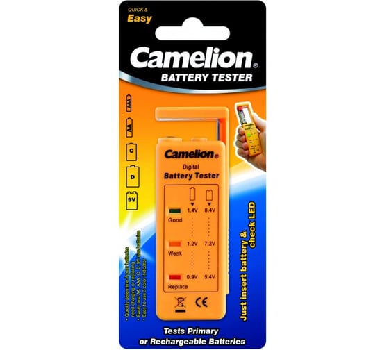 Тестер для батареек Camelion BT-0503 10358