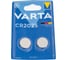 Батарейка Varta ELECTRONICS CR2025 BL2 Lithium 3V (6025) 06025101402 1