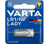Батарейка Varta ELECTRONICS LR1 N BL1 Alkaline 1.5V (4001) 04001101401