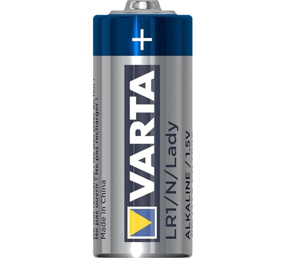 Батарейка Varta ELECTRONICS LR1 N BL1 Alkaline 1.5V (4001) 04001101401