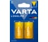 Батарейка Varta LONGLIFE LR14 C BL2 Alkaline 1.5V (4114) 4114101412 RPL00174 1