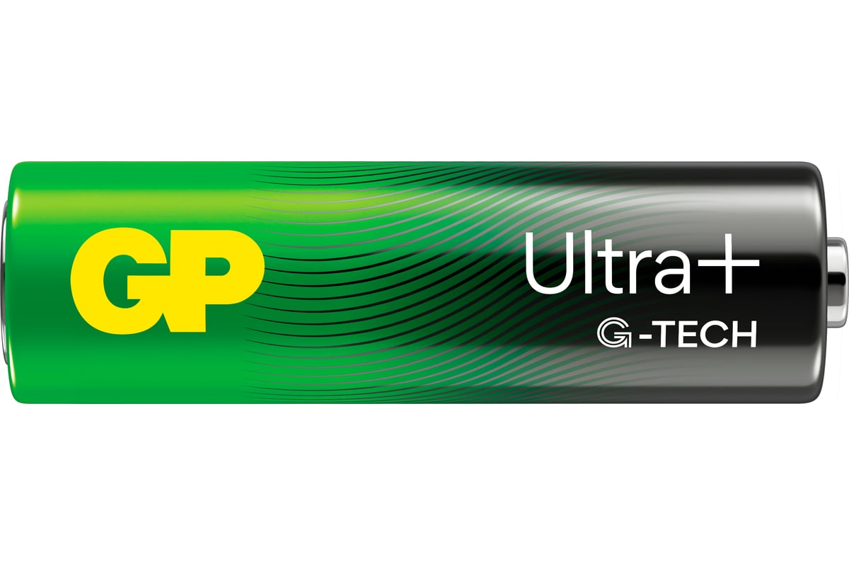 Щелочные батарейки GP Ultra Plus Alkaline типоразмера АА15AUPA21 G-TECH 4  шт. 1197