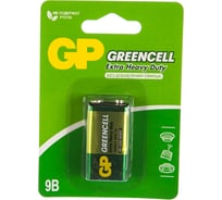 Батарейка Крона Greencell 6F22 1шт GP 1604G-BC1/1604G-CR1