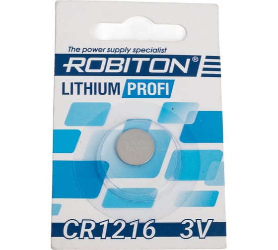 Элемент питания Robiton PROFI R-CR1216-BL1 CR1216 BL1 14626