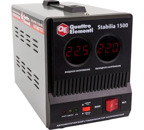 Стабилизатор напряжения QUATTRO ELEMENTI Stabilia 1500 772-050