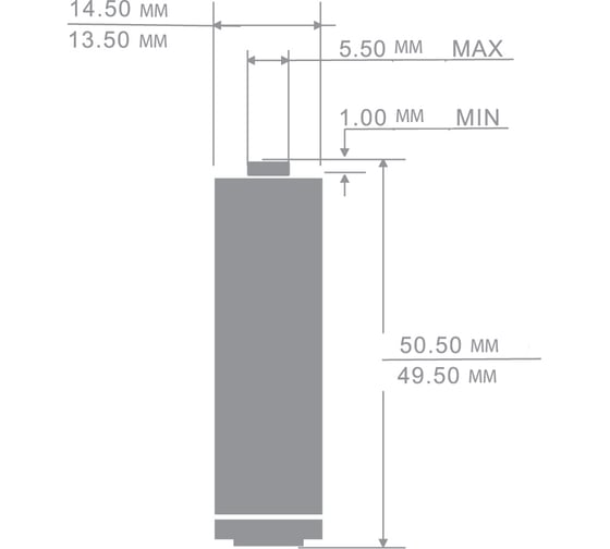 Батарейка Ergolux Alkaline BL8 LR6 (LR6 BP8, 1.5В) 14815