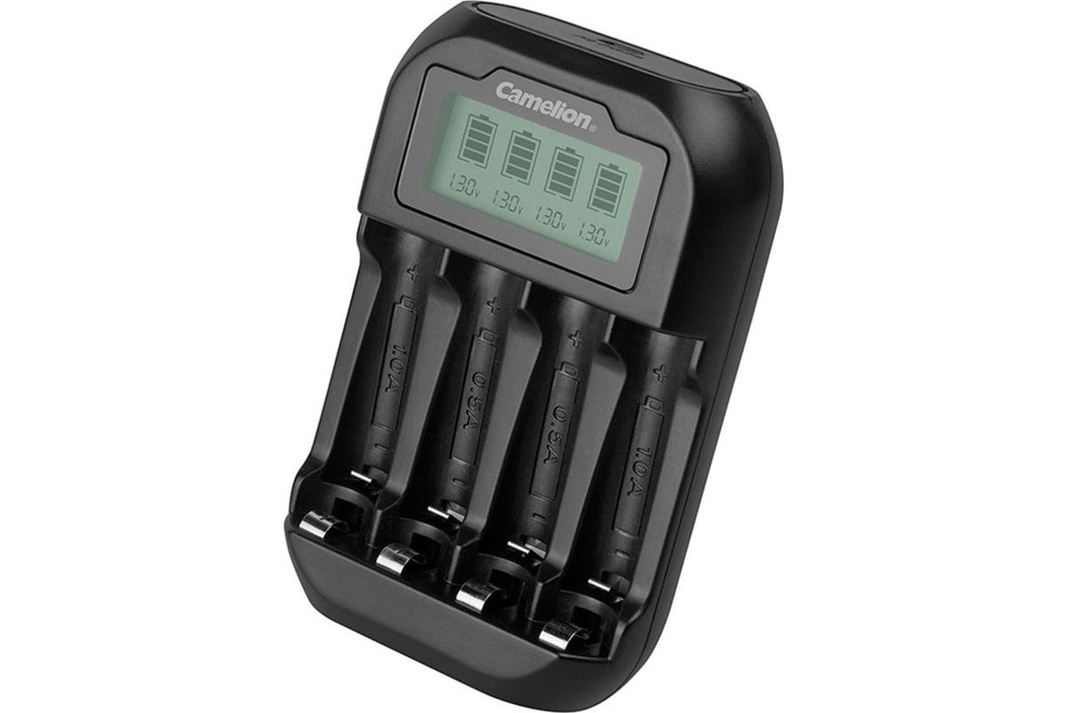 Быстрое зарядное устройство Camelion BC-1046 (с индикацией, 4хАА, ААА ...