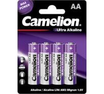 Батарейка Camelion Ultra BL-4 LR6 (LR6-BP4UT, 1.5В) 14984 25801787