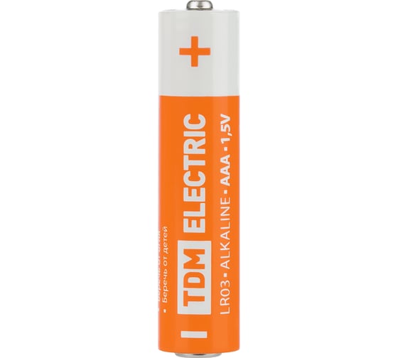 Элемент питания TDM lr03 aaa alkaline 1,5v sc-10 SQ1702-0057