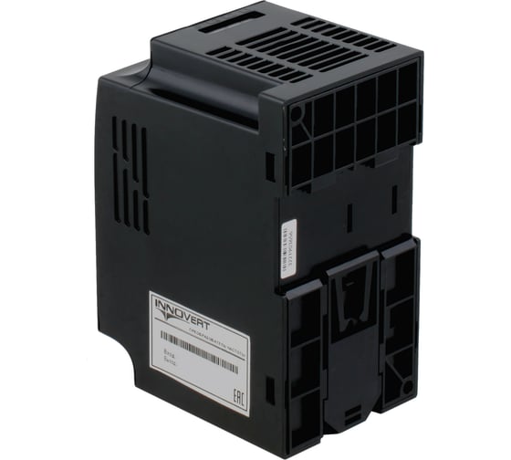 Преобразователь INNOVERT ISD mini PLUS, выходной ток 0.8 А 0,12 кВт вх: 1ф x 220В / вых: 3ф х 220В ISD121M21E