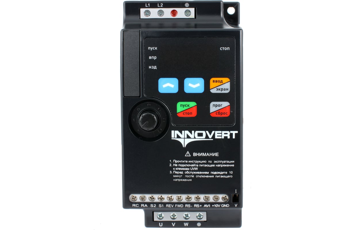 Преобразователь INNOVERT ISD mini PLUS, выходной ток 7.0 А 1,5 кВт вх: 1ф x  220В / вых: 3ф х 220В ISD152M21E - выгодная цена, отзывы, характеристики, 1  видео, фото - купить в Москве и РФ