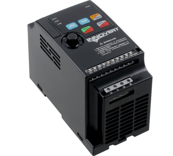 Преобразователь INNOVERT ISD mini PLUS, выходной ток 3.5 А 0,55 кВт вх: 1ф x 220В / вых: 3ф х 220В ISD551M21E