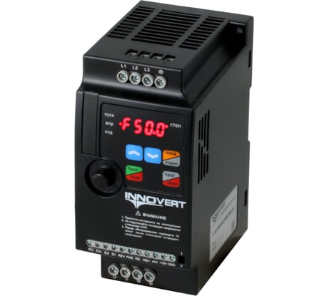 Преобразователь INNOVERT ISD mini PLUS, выходной ток 4.0 А 1,5 кВтx380 В ISD152M43E