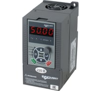 Векторный преобразователь частоты INNOVERT ITD112U21B2 (1,1 кВтx220 В), выходной ток 6.0 А, NPN/PNP ITD112U21B2_0302