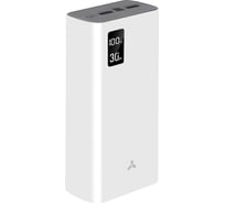 Внешний аккумулятор Accesstyle Bison 30PQD White