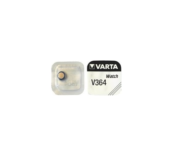 Батарейка Varta 364 (SR621SW) BL1 Silver Oxide 1.55V 00364101111
