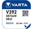 Батарейка Varta 392 (SR41W) BL1 Silver Oxide 1.55V 00392101111 1