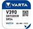 Батарейка Varta 390 (SR1130SW) BL1 Silver Oxide 1.55V 00390101111 1