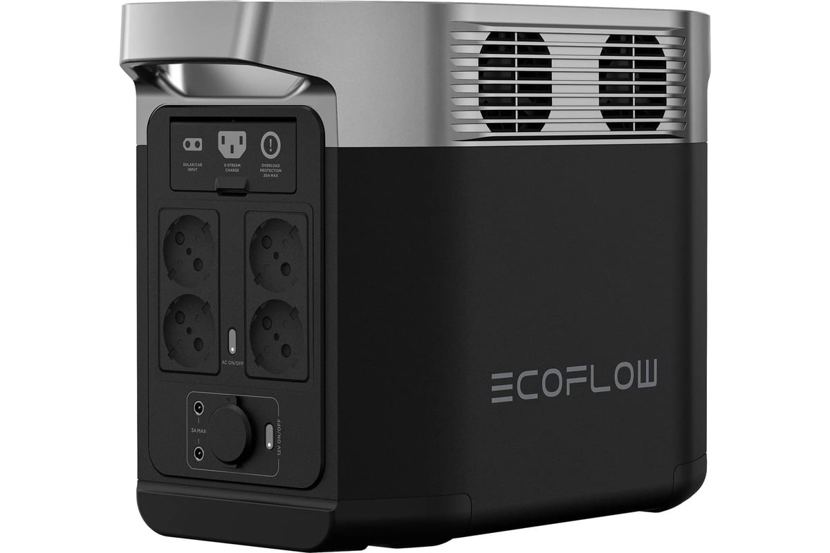 Портативная зарядная станция EcoFlow DELTA 2 4897082669296 - выгодная цена,  отзывы, характеристики, 1 видео, фото - купить в Москве и РФ