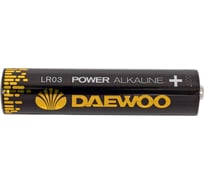 Батарейка Алкалиновый элемент питания DAEWOO AAA/LR03 1.5В Power Alkaline Pack-24 (уп.24шт) 5042117