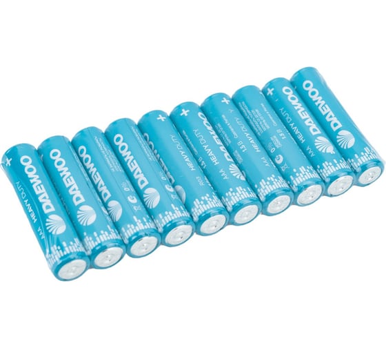 Батарейка Солевой элемент питания DAEWOO AAA/R03 1.5В Heavy Duty Shrink-10 (уп.10шт) 5042148