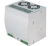 Преобразователь напряжения INNOCONT на DIN-рейку, -10 +50С, IP20, вход: 220VAC, 4.5А, выход: 400W, 24VDC, 16.5A, типы защиты: КЗ, перегрузка, перенапряжение SB-D-400-24