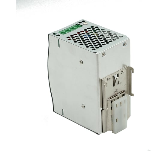 Преобразователь напряжения INNOCONT на DIN-рейку, -10 +50С, IP20, вход: 220VAC, 1.6А, выход: 120W, 24VDC, 5A, типы защиты: КЗ, перегрузка, перенапряжение SB-D-120-24
