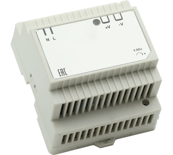 Блок питания INNOCONT -10 +50С, IP20, вход: 220VAC, 0.48А, выход: 30W, 24VDC, 1.5A, типы защиты: КЗ, перегрузка, перенапряжение SB-D-30-24