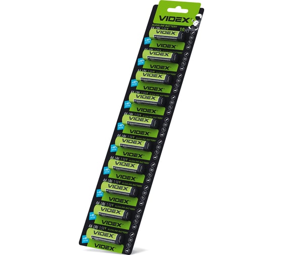 Элементы питания Videx lr6/aa 10 blister card VID-LR6-10BC 1
