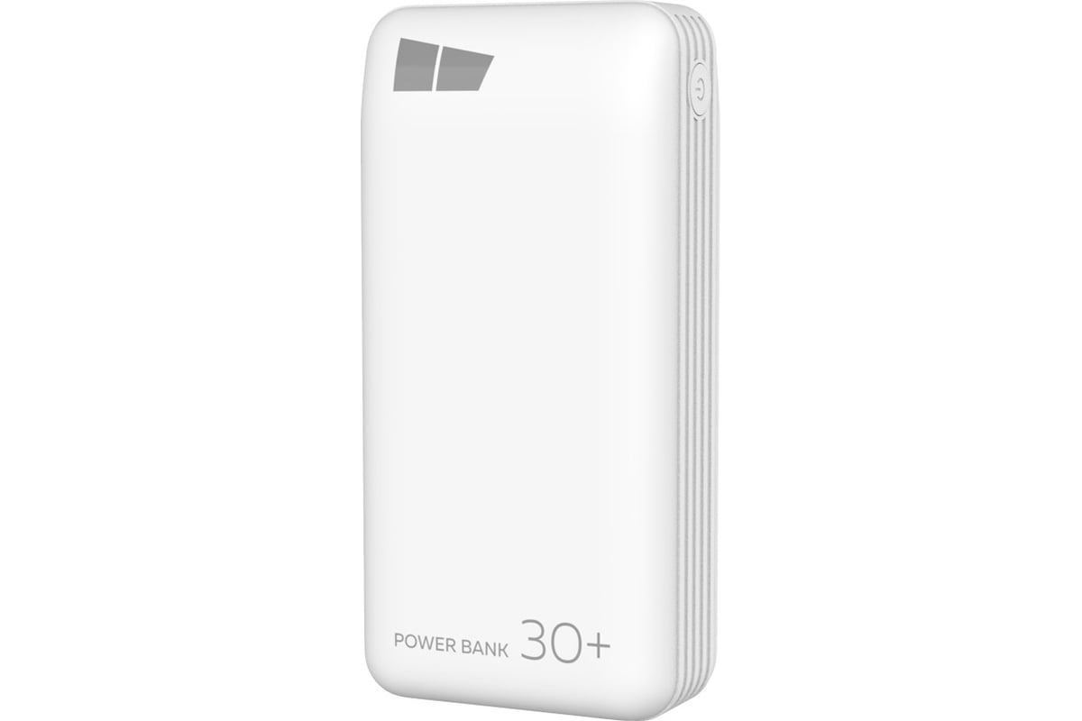 Внешний аккумулятор More Choice 30000mAh 2USB 2.1A PB52-30 White