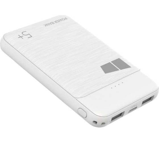 Внешний аккумулятор More Choice 5000mAh 2USB 2.1A PB33-05w White