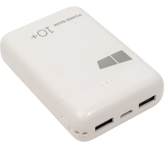 Внешний аккумулятор More Choice 10000mAh 2USB 2.1A PB32-10 White