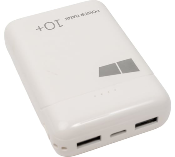 Внешний аккумулятор More Choice 10000mAh 2USB 2.1A PB32-10 White