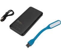 Внешний аккумулятор More Choice 10000mAh 2USB 2.1A PB33-10 Black